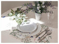 Kornblumen Tischsets aus Leinen, florale Tischdekoration, 32 x 48 cm, 240 g/m²
